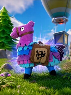 Fortnite Loot Llama 7” Epic Games Gamer Toy Loot Drop Piñata Stuffed Animal